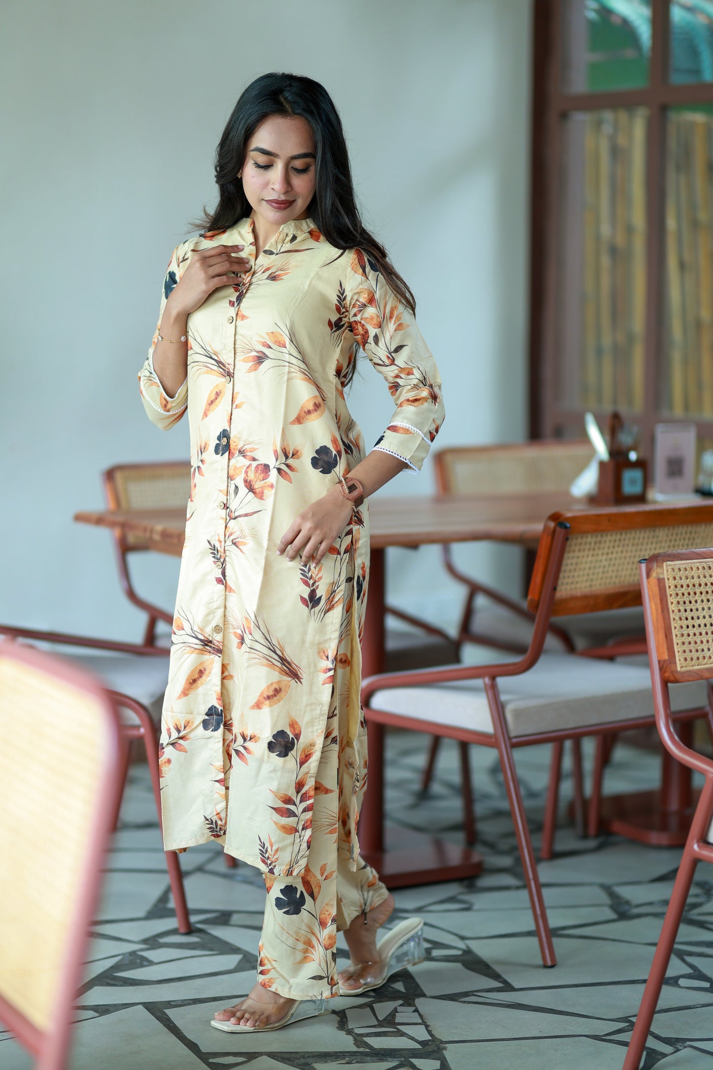 Flora Silk Co-ord - 201