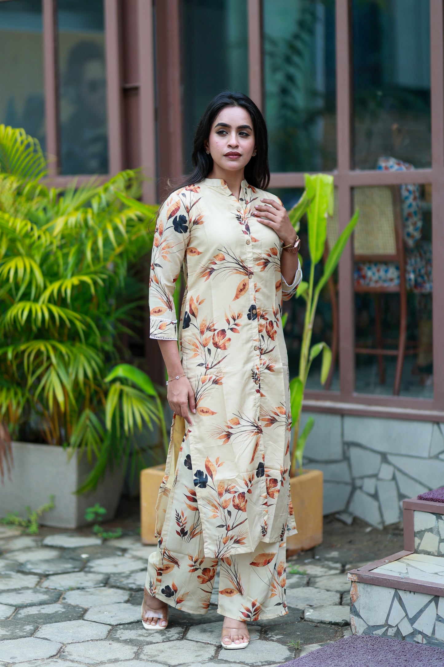 Flora Silk Co-ord - 201